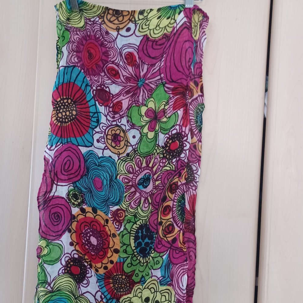 Fun, colorful scarves